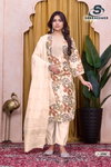 Sufiyana Vol 1 By Sankheswer Vertican Kurti With Bottom Dupatta Wholesale Market In Surat